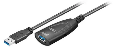Produktbild von USB 3.0 Verlängerungskabel 3m Typ A Stecker auf
