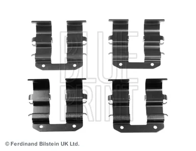 Produktbild von BLUE PRINT ADG048606 Zubehörsatz Scheibenbremsbelag Hinten für HYUNDAI ix35 (LM, EL, ELH) für KIA SPORTAGE (SL)
