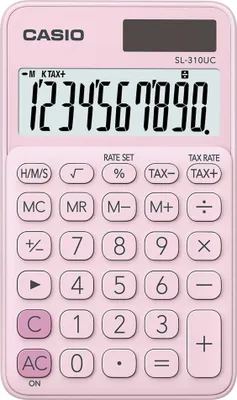 Zdjęcie produktu dla Kalkulator kieszonkowy CASIO SL-310UC różowy