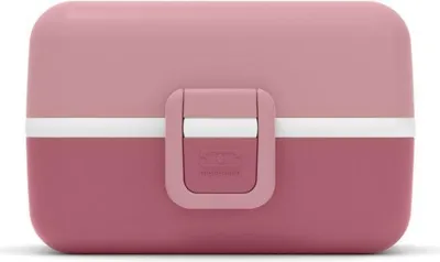 Immagine prodotto di Lunch Box per bambini MONBENTO MB Tresor, 3 scomparti, 0,8 L, senza BPA, rosa cipria