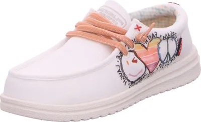 Produktbild von Fusion Damen Halbschuhe Emma 23248-38, 23248-39, 23248-40, 23248-41 FUS-126091 grafiti peace love 39 [Schuhe Frau]