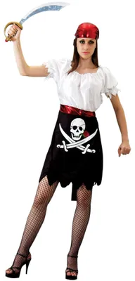 Produktbild von Seeräuberin Pirat Piratenbraut, Größe:L