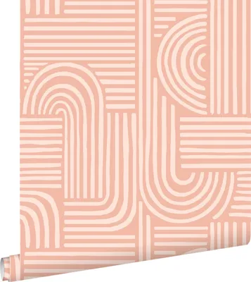 Immagine prodotto di ESTAhome carta da parati 3D grafico rosa 50 x 900 cm