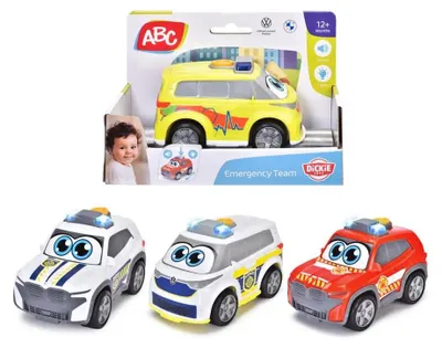 Produktbild von Dickie Toys ABC Emergency Team, 4-sort.