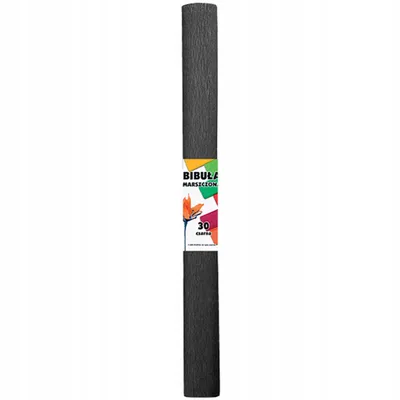 Produktbild von Schule zerknittertes Seidenpapier schwarz 50 x 200 cm
