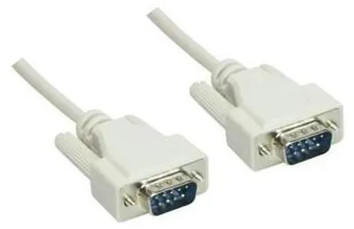 Zdjęcie produktu dla Alcasa 4709-3, Szary, 3 m, D-Sub 9-pin, D-Sub 9-pin, Męska, Męska
