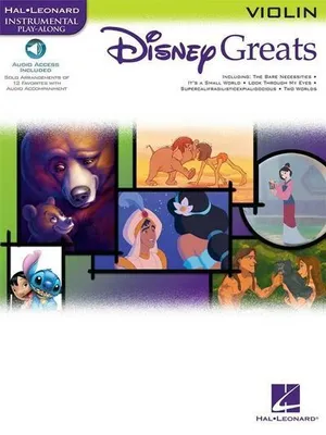 Image de Disney Greats - Instrumental Play-Alongs for Violin (Book/Online Audio)