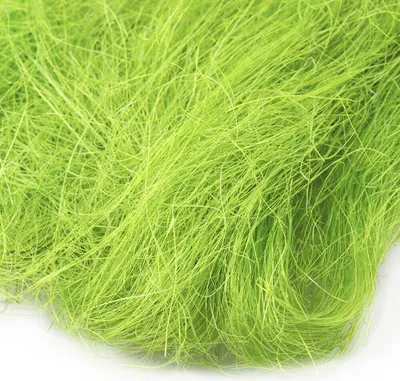 Produktbild von Dekolo Füllmaterial Geschenkkörbe Sisalheu für Tischdekoration Vasenumhüllungwird häufig in der Floristik verwendet Hellgrün