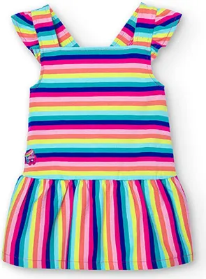 Produktbild von Boboli 248037 ärmelloses Kleid Mehrfarbig 12 Months Mädchen Mehrfarbig 12 Months