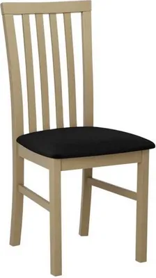 Produktbild von MIRJAN24 Stuhl Milano I, Esszimmerstuhl aus Buchenholz, 43x40x93 cm (Holzfarbe: Sonoma Eiche, Stofffarbe: Kronos 07)