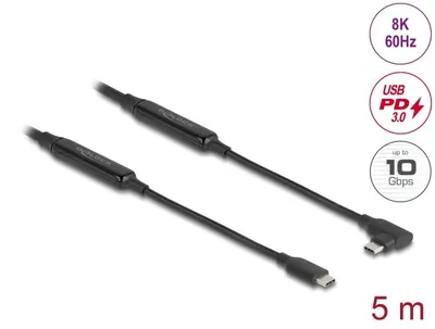 Immagine prodotto di Cavo USB Delock - Connettore USB-C (maschio) a 24 pin, diritto, per connettore USB-C (maschio) a 24 pin