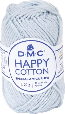 Zdjęcie produktu dla DMC Happy Bawełna – miękka przędza ze 100% bawełny, nr 392 (kolor 796)