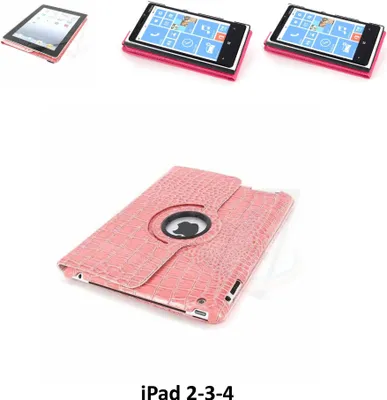 Zdjęcie produktu dla Różowe etui Apple L na iPada 2, 3 i 4
