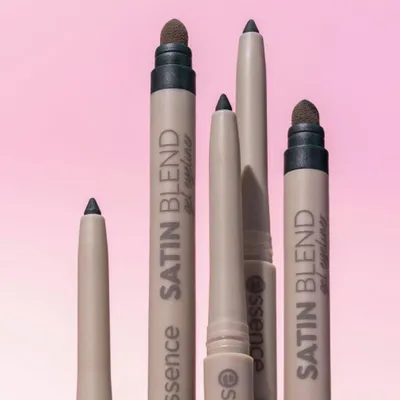 Image de Essence Satin Blend, Gel, Crayon, Vert, Olive foncé, 0,22 g, Femmes