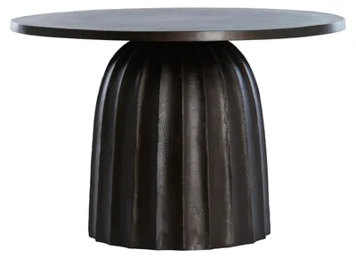 Immagine prodotto di Tavolino da salotto Light & Living VEGLIA marrone scuro – Ø60x38 cm