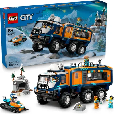 Obrázek produktu pro LEGO City Nákladní auto s laboratoří pro průzkumníky Arktidy, Sada na stavění, 8 rok/roky, Plast, 1064 kusů, 1,92 kg