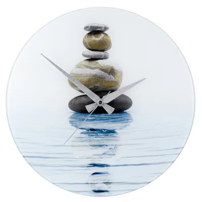 Obrázek produktu pro Nástěnné hodiny WENKO 37 cm - meditace
