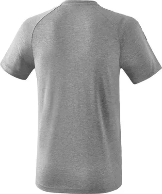 Produktbild von Erima Essential 5-C T-Shirt Herren - Grey Melange / Schwarz