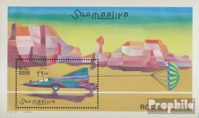 Produktbild von Briefmarken Somalia 2001 Mi Block75 (kompl.Ausg.) postfrisch Raketenautos