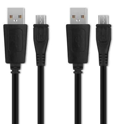 Produktbild von CELLONIC 2x > USB A Datenkabel kompatibel mit Sony ILCE-6000 (α6000), ZV-1