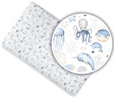 Produktbild von Spannbettlaken für Kinderbett 60x120 cm - 100% Baumwolle -