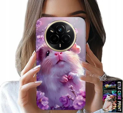 Zdjęcie produktu dla Etui Do Realme 14 Pro 5G - Słodki Chomik, Gryzonie Wzory Dla Dzieci
