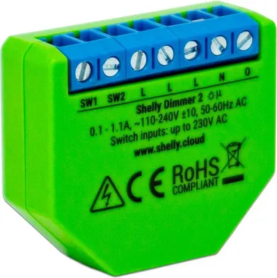 Zdjęcie produktu dla Sterownik Oświetlenia 230V WiFi Shelly Dimmer 2