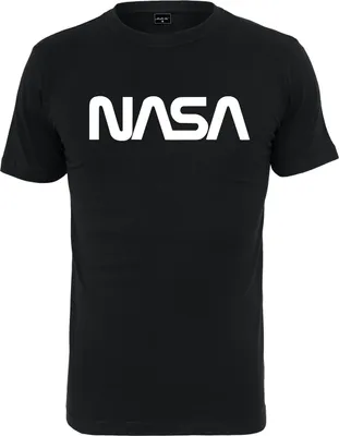 Produktbild von Mister Tee Nasa Worm Kurzarm-t-shirt Schwarz 2XL Mann Schwarz 2XL