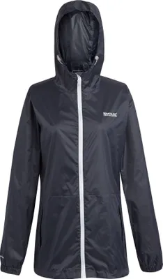 Produktbild von Regatta dámská bunda do deště Pk It Jkt III s kapucí, nepromokavá RG3501 (40 DE) (středně šedá)