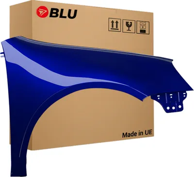 Image de BLU Aile Compatible avec VW Volkswagen GOLF V 5 SCHRÄGHECK LB5N Droite Blau IndigoBlau | 2003-2009 | Avant | Peint| Prêt à Monter | Acier