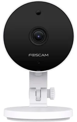 Produktbild von Foscam C5M, Drinnen, Kabellos, CE, FCC, RoHS,WEEE, Clip / Ständer, Weiß, 111.4°