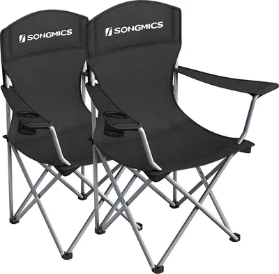 Produktbild von SONGMICS Campingstuhl Klappstuhl, 2er Set, bis 150 kg belastbar
