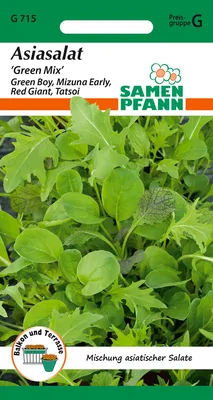 Artikelbild 1 von 'Asiasalat Green Mix' aus der Kategorie Asiasalatsamen