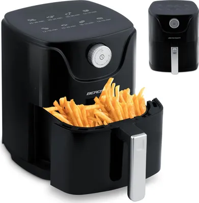 Zdjęcie produktu dla Frytkownica beztłuszczowa Air fryer Berdsen BD-654 czarna