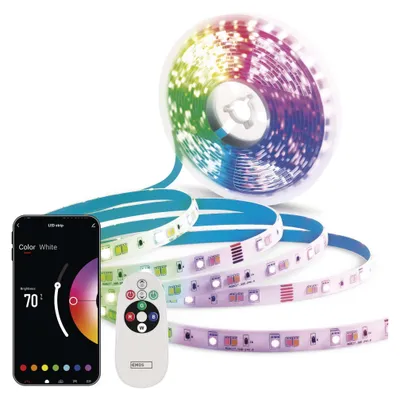 GoSmart LED pásek WiFi 2m, 11W, 750lm, RGB/CCT