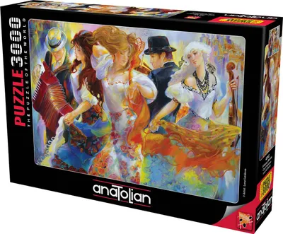 Obrázok produktu pre ANATOLIAN Puzzle Dúhové mesto 3000 dielikov
