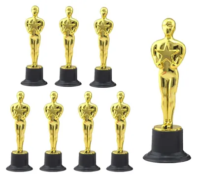 Image de Ensemble de 8 trophées de football pour les récompenses sportives et les galas