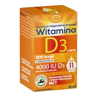 Immagine prodotto di Asepta Witamin D forte 30 ml