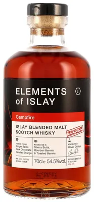 Produktbild von Elements of Islay Campire - Fèis Ìle 2025 - Limited Release - PX & Oloroso Sherry Butts - Islay Blended Malt Scotch Whisky