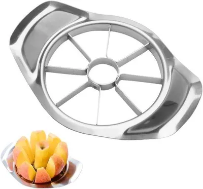 Productafbeelding van 1. Roestvrijstalen appelkoker voor het snijden en ontpitten van fruit