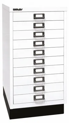 Produktbild von Bisley MultiDrawer Schubladenschrank - Farbe: Verkehrsweiß