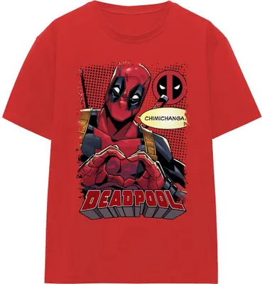 Obrázek produktu pro Deadpool - Tričko "Chimichanga" pro muže/dámy Uni TV19228 (M) (Červená)