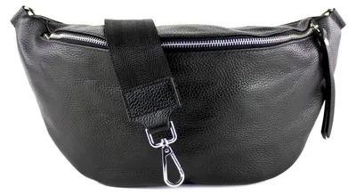 Produktbild von Große Leder Bauchtasche für Damen mit wechselbarem Gurt