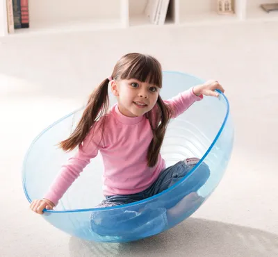 Produktbild von Happy Kidz Rocking Bowl - Transparent 201300268