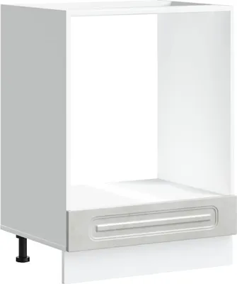 Immagine prodotto di vidaXL Kalmar piano cottura pensile cemento grigio materiale legno