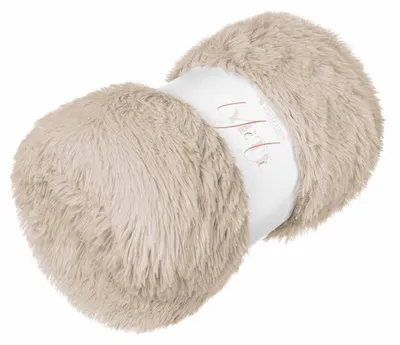 Zdjęcie produktu dla Koc włochacz Yeti 70x150 cm jasny beż