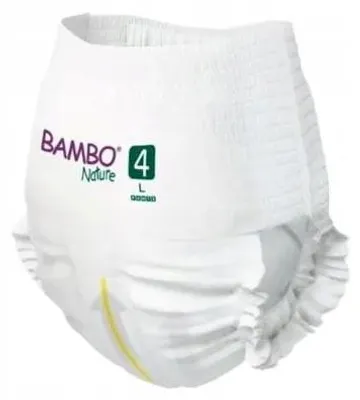 Obrázek produktu pro Bambo Nature Kalhotky, velikost 4, 22 kusů, pro děti vážících 8-15 kg