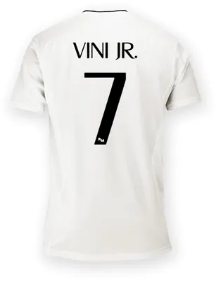 Produktbild von Real Madrid 24/25 Vinicius Heim Kurzarm-t-shirt Weiß M Weiß M