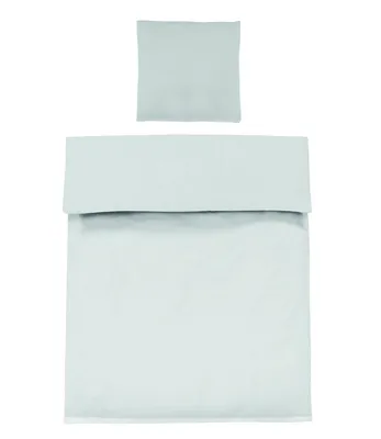Produktbild von Optidream Baumwolle Renforcé Bettwäsche "Exklusiv" Uni 135x200 cm + 80x80 cm Weiss