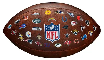 Imagen del producto de Balón de fútbol americano de la NFL, colección "Junior", estilo retro